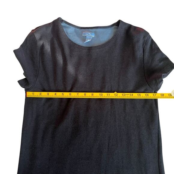 Horny Toad Women’s Lyocell Cotton Short Sleeve Shirt Dress Black Size Large - Picture 8 of 10